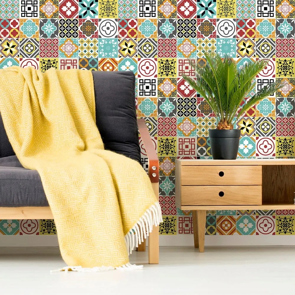 Montecito 24 db-os falmatrica szett, 15 x 15 cm - Ambiance