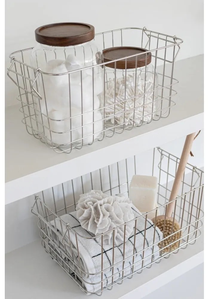 Fémhuzalos tárolókosár 31x16,5x16 cm Store It – Mette Ditmer Denmark
