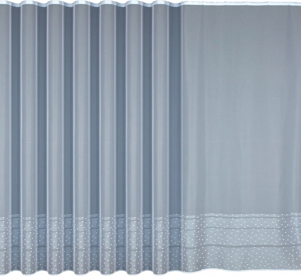 Mg Függöny jacquard 33786 Fehér 250cm magas 0,5m