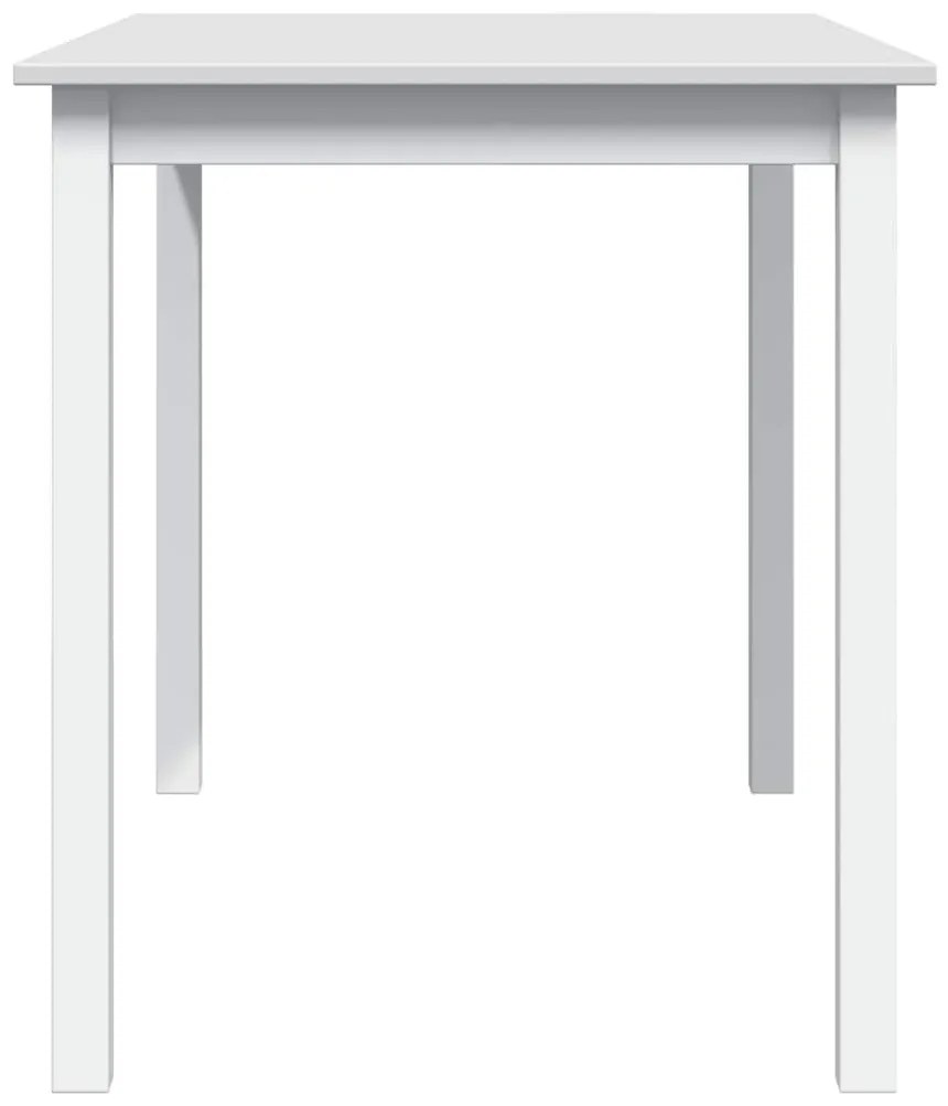 5 darabos fehér étkezőgarnitúra