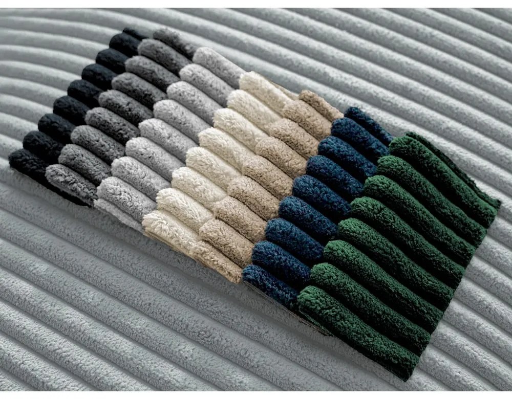 Világosszürke kordbársony lábtartó Chelsea – Bobochic Paris