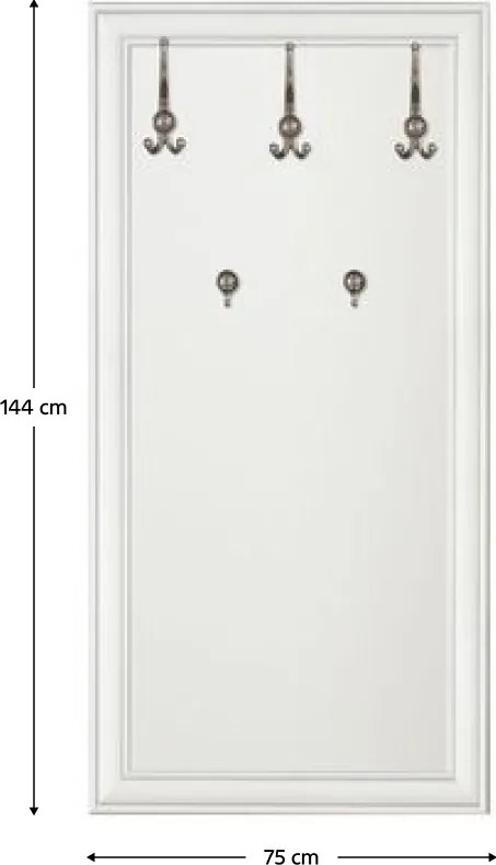 Fogas panel, alpesi fehér, KENTAK WIE75