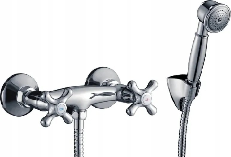 Zuhany csaptelep Duro retro ezüst