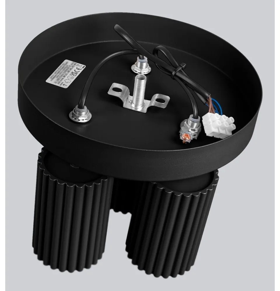 Fekete spotlámpa Gleam – Sollux