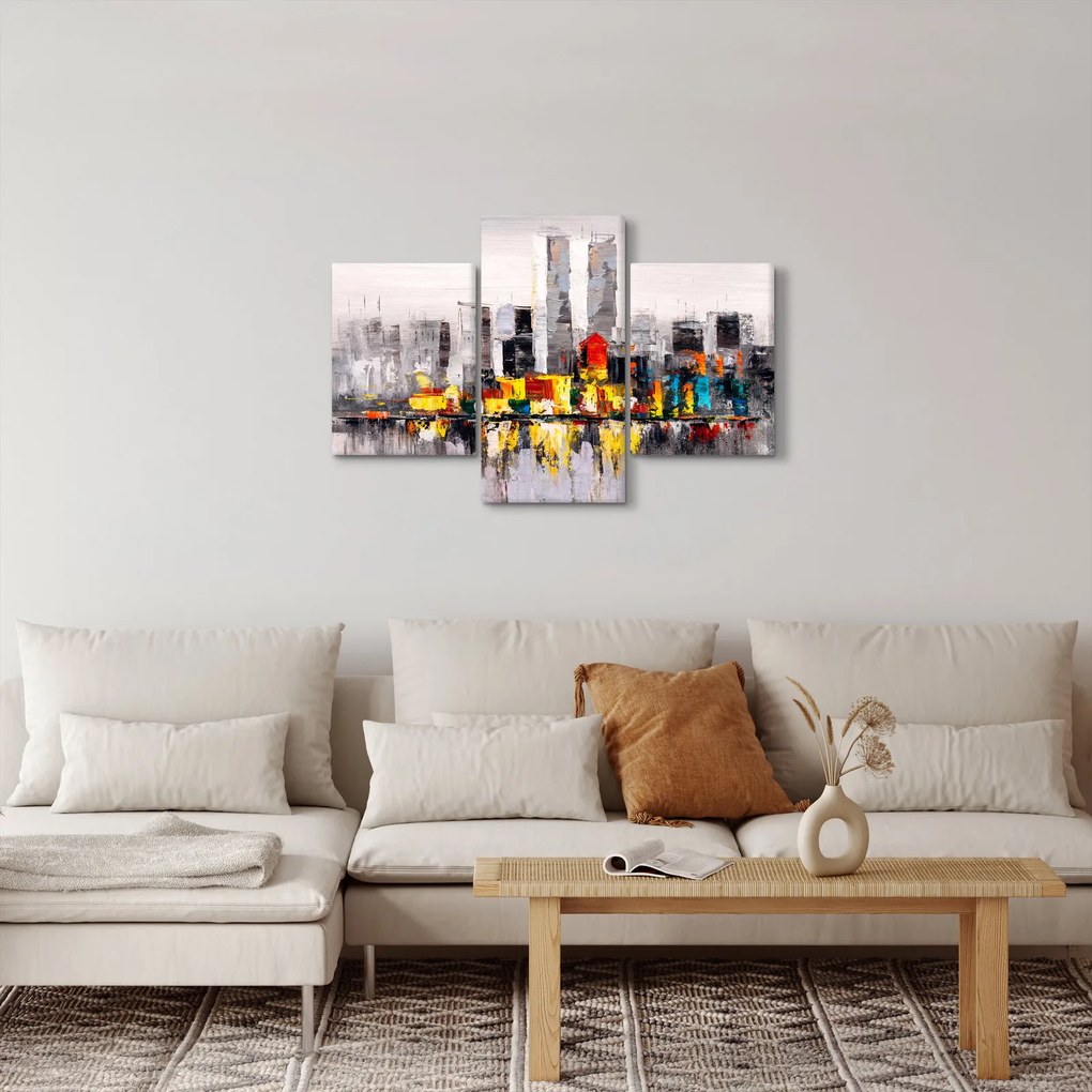 Kép - A nagyváros festménye (90x60 cm)