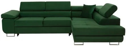 Sarokkanapé Terazuro Premium (világosszürke) (tárolóhellyel) (J). 1105320