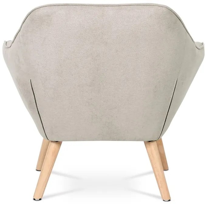 Ezüst Szövet Fotel. AK-321 SIL2