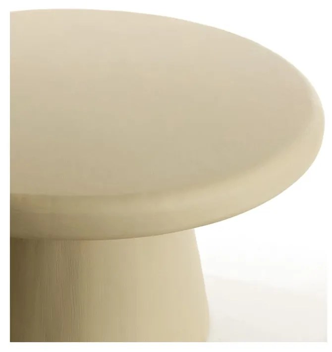 Bézs kerek dohányzóasztal ø 70 cm Kulona – Light & Living