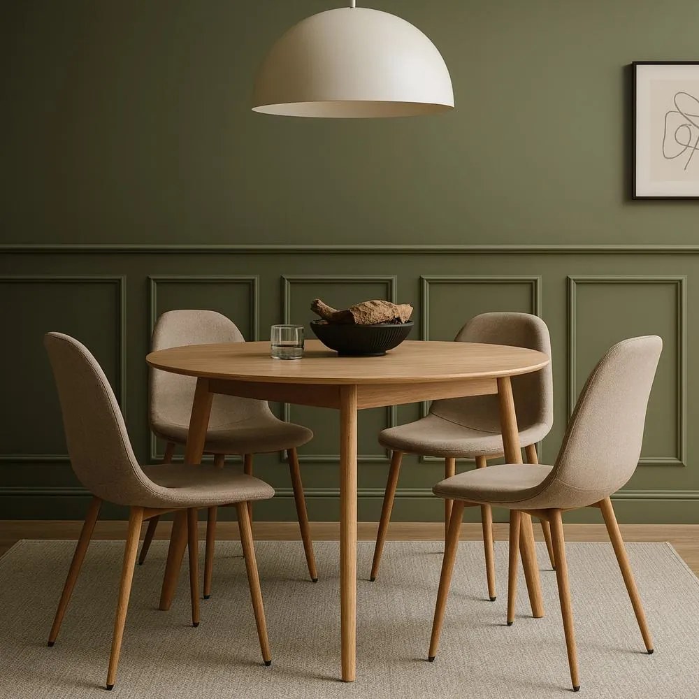 Avenberg RIVA Étkezőszék szett - 4db, bézs