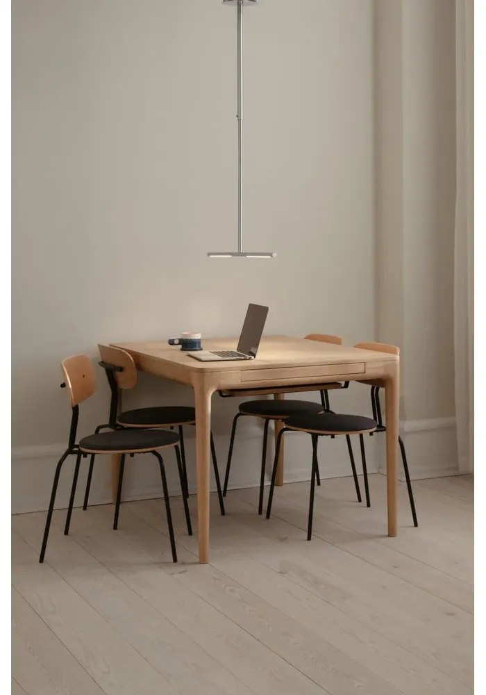 Ezüstszínű fém LED függőlámpa fém búrával Omni Ceiling – UMAGE