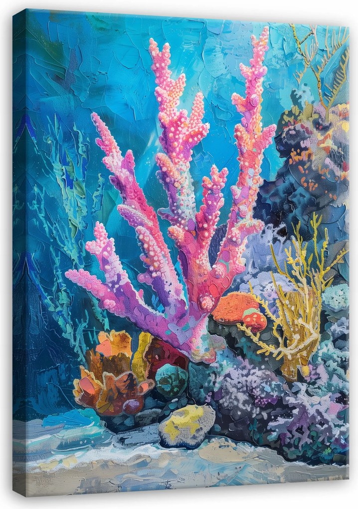 Vászonkép Korallzátony Óceán Tenger Hálószoba Nappali Vászon Fal 100x70