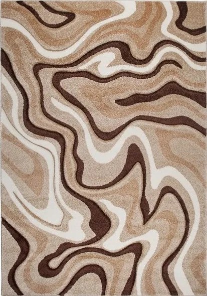 Vastag Szőnyeg Fríz 140x190 Kivágott Modern c01be