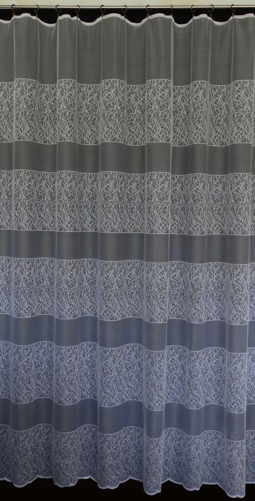 Mg Függöny 618/140 Fehér 400x270 készre szerelt M szalaggal