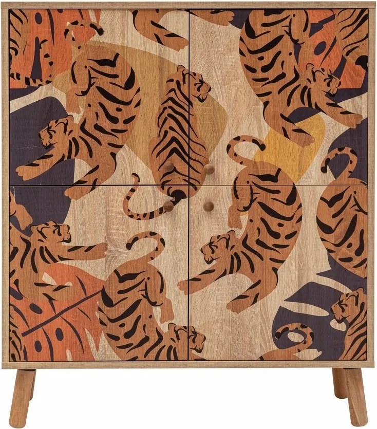 Tigris Orange szekrény