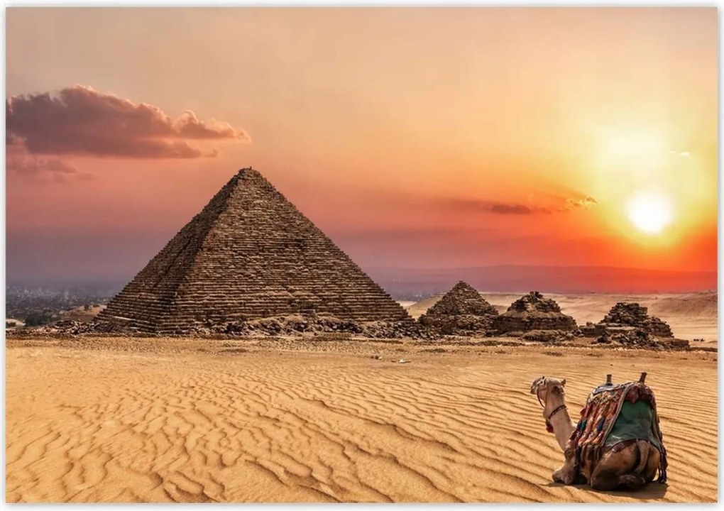 Fotótapéták 416x290 Menkaure piramis Egyiptom