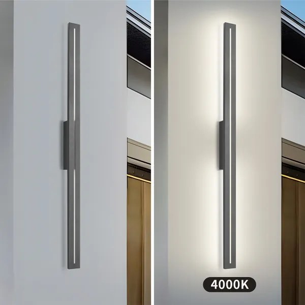 Brilagi - LED kültéri fali lámpatest LINEO LED/24W/230V 4000K IP65 antracit