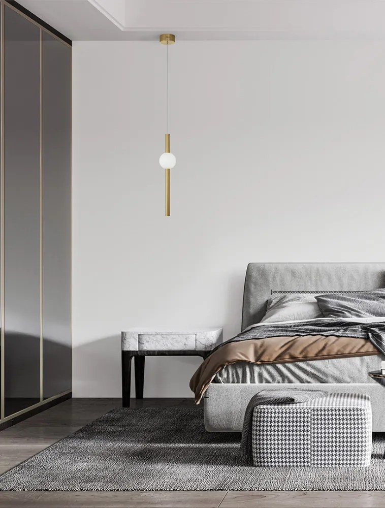 NOVA LUCE 9054451 NEUTRON Hengeres Függesztett Lámpa LED IP20