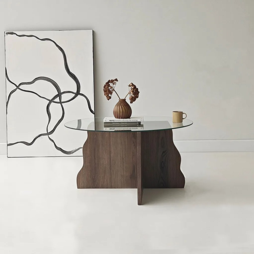 Butterfly - Walnut, Transparent