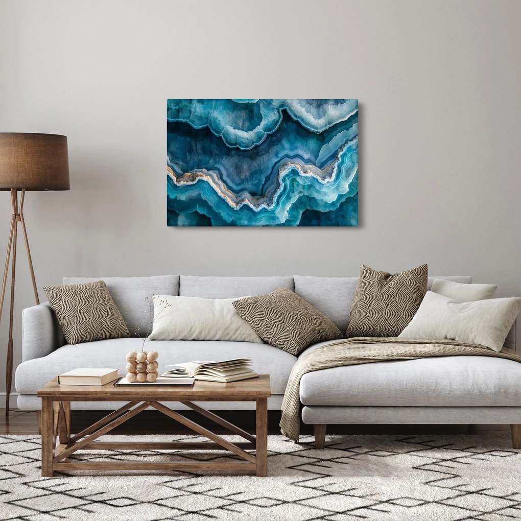 Kép - Akvamarin részlet (90x60 cm)