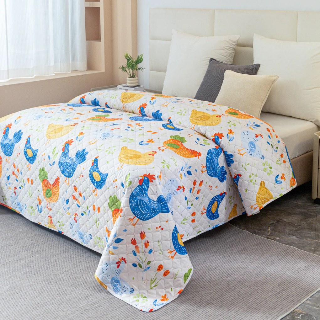 Ágytakaró HENRIETTA, színes Méret: 170 x 210 cm