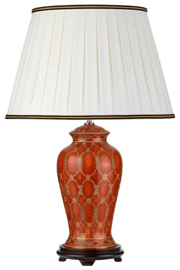 Elstead DL-DATAI-TL - Asztali lámpa DATAI 1xE27/60W/230V