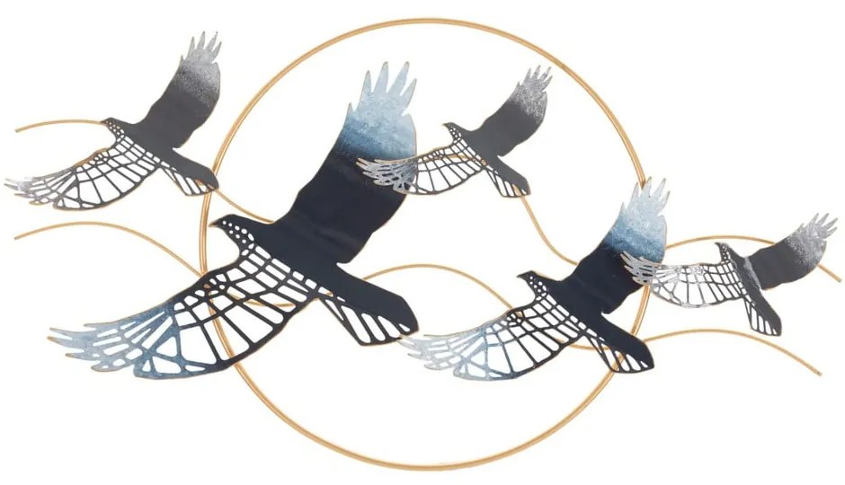 Fém fali dekoráció 91x50 cm Birds – Mauro Ferretti