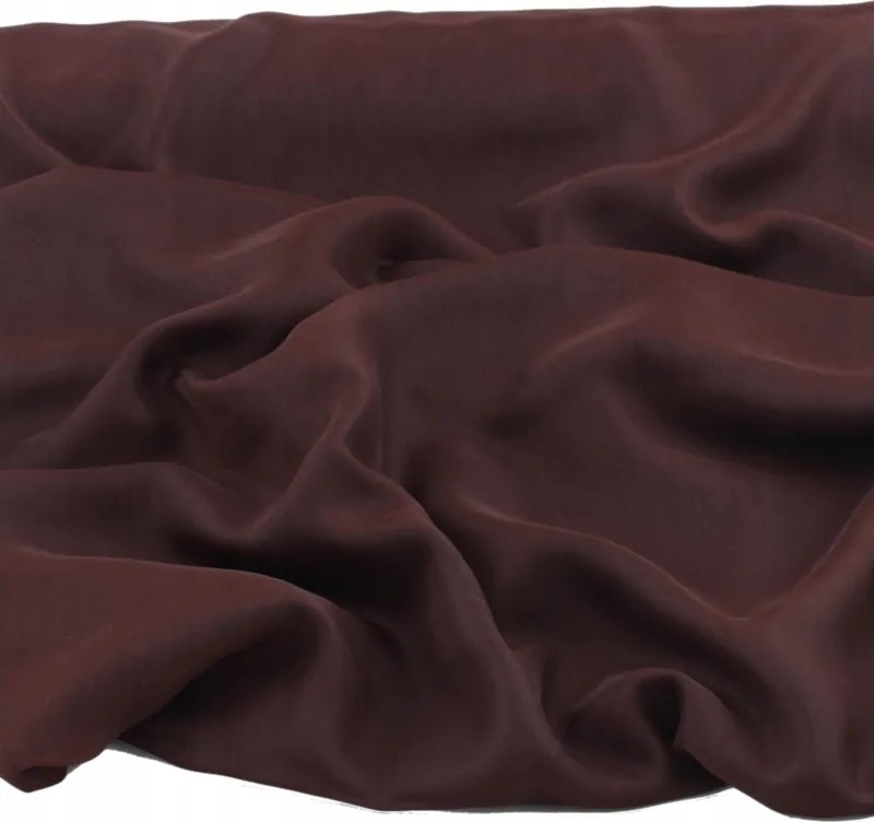 Fátyol Szövet Sima Függöny anyag 300 cm barna fátyol 0,5 mb