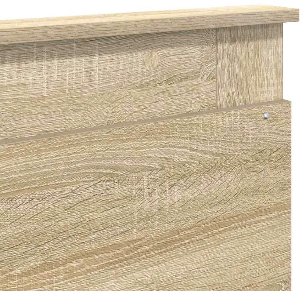 Fejtámla fejtámlával Sonoma tölgy 180 cm Faanyag