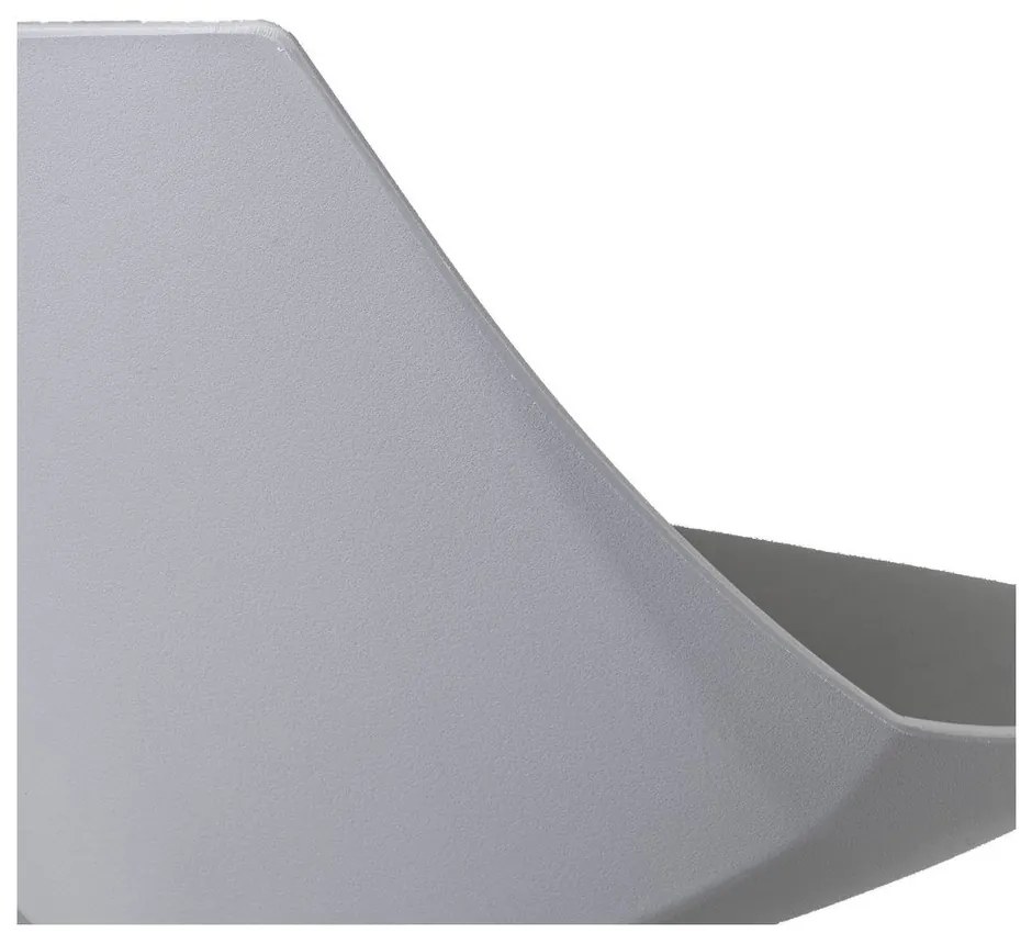 Szürke bőr utánzat állítható magasságú bárszék szett 2 db-os (ülésmagasság 56,5 cm) – Casa Selección