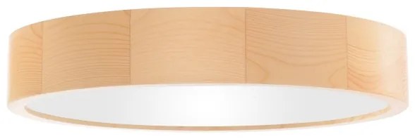 Fürdőszobai mennyezeti lámpa CLEO 4xE27/24W/230V IP54 á. 47,5 cm fenyő