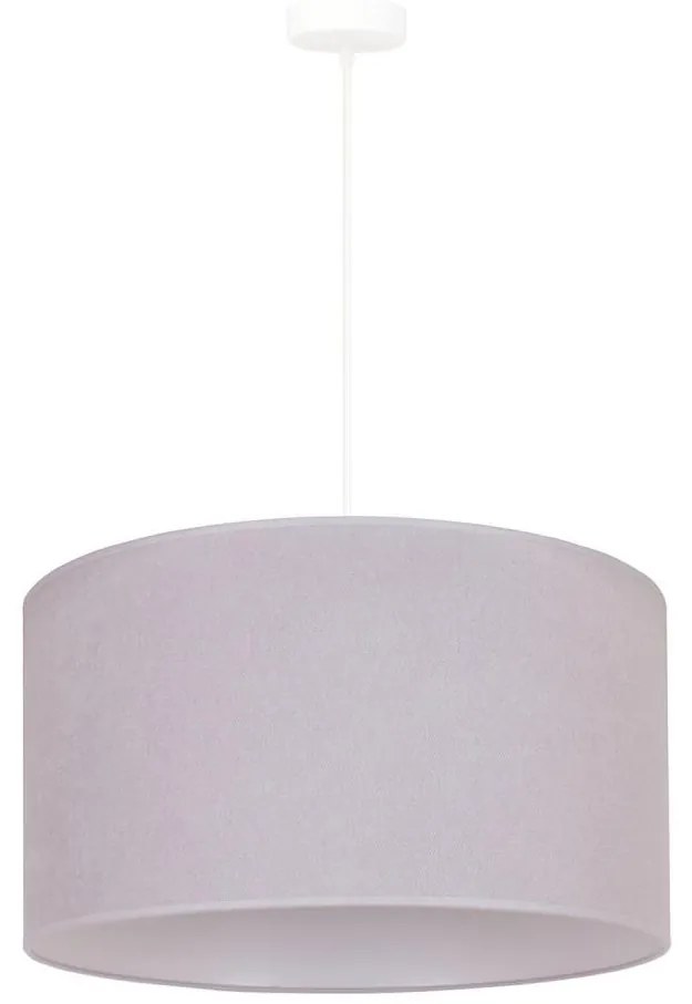 Duolla - Csillár zsinóron BRISTOL 1xE27/40W/230V átm. 45 cm szürke