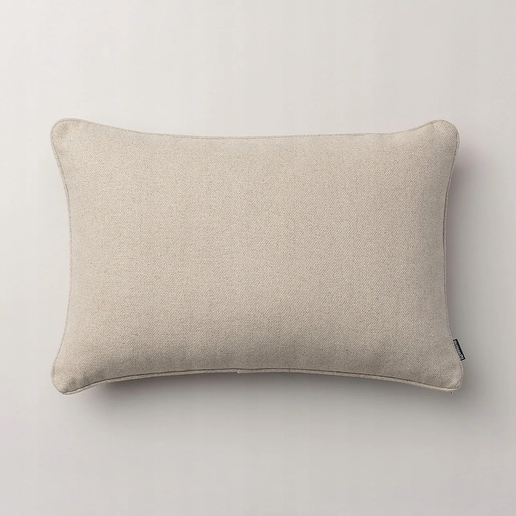 Párnahuzat 60x40 natúr, panama szövésű