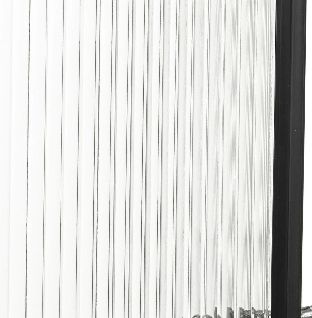 Soho Square Black 90 szögletes zuhanykabin zuhanytálcával