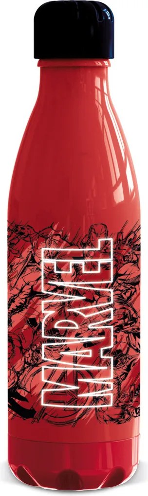 Marvel Red műanyag kulacs csavaros kupakkal 660 ml