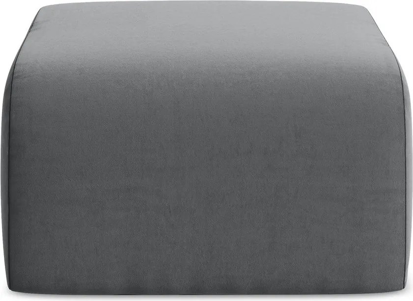 Szürke bársony lábtartó Lani – Makamii