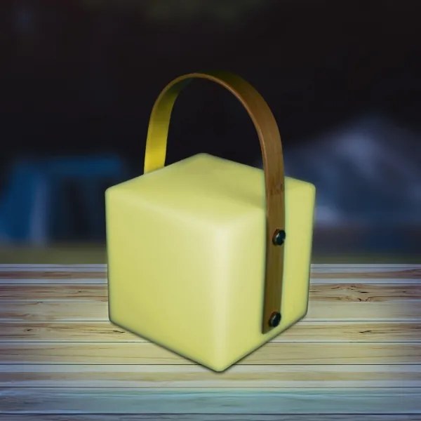 LED RGBW kültéri lámpa MAJORKA LED/0,5W/5V USB 1200 mAh IP44 fehér