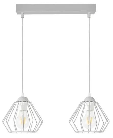 Csillár zsinóron CEED 2xE27/60W/230V