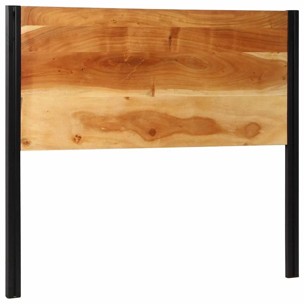 tömör fa akác és vas fejtámla 120 cm