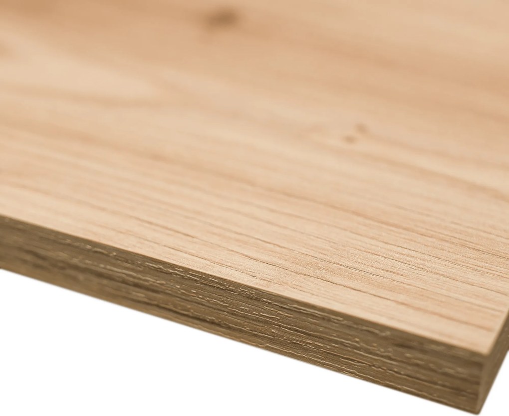 Alsó szekrény, artisan tölgy, fogantyúkkal, LANGEN D60S3 U
