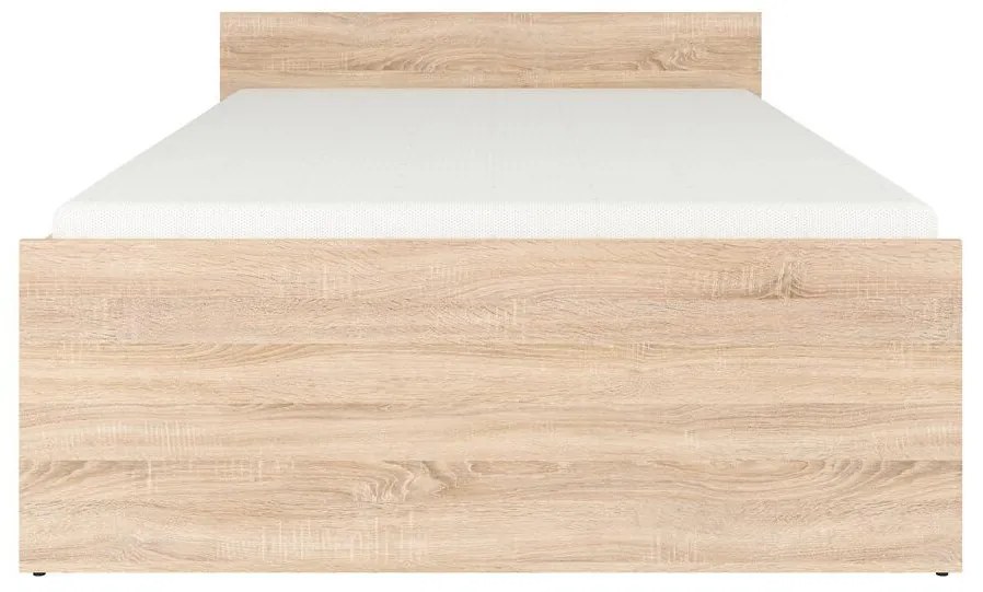 Egyszemélyes ágy 120 cm Nepo Plus 10 (szonoma tölgy) . 1098318