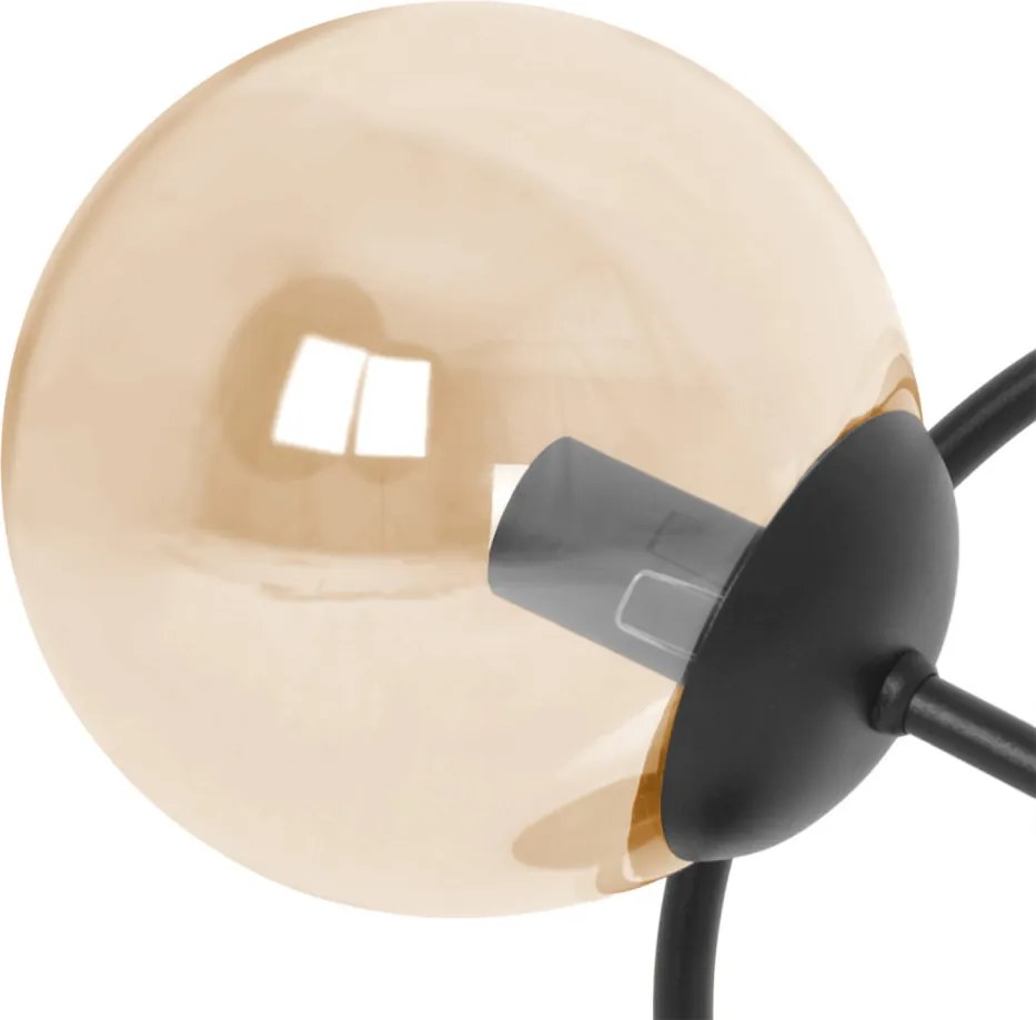 KAJA K-5128 FLORO Sárga Színű Fali Lámpa 1xE14 10W IP20