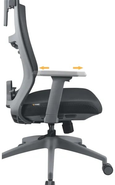 Yenkee - Irodai szék fekete/szürke