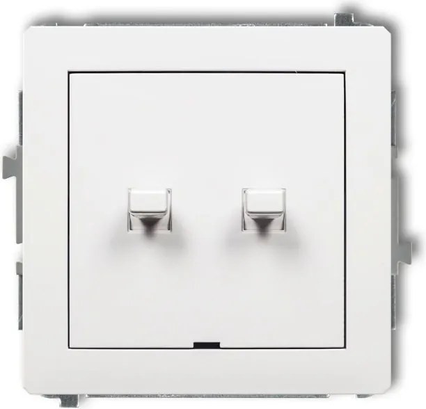 Amerikai kapcsoló, fehér, DWPUS-2 Deco Karlik