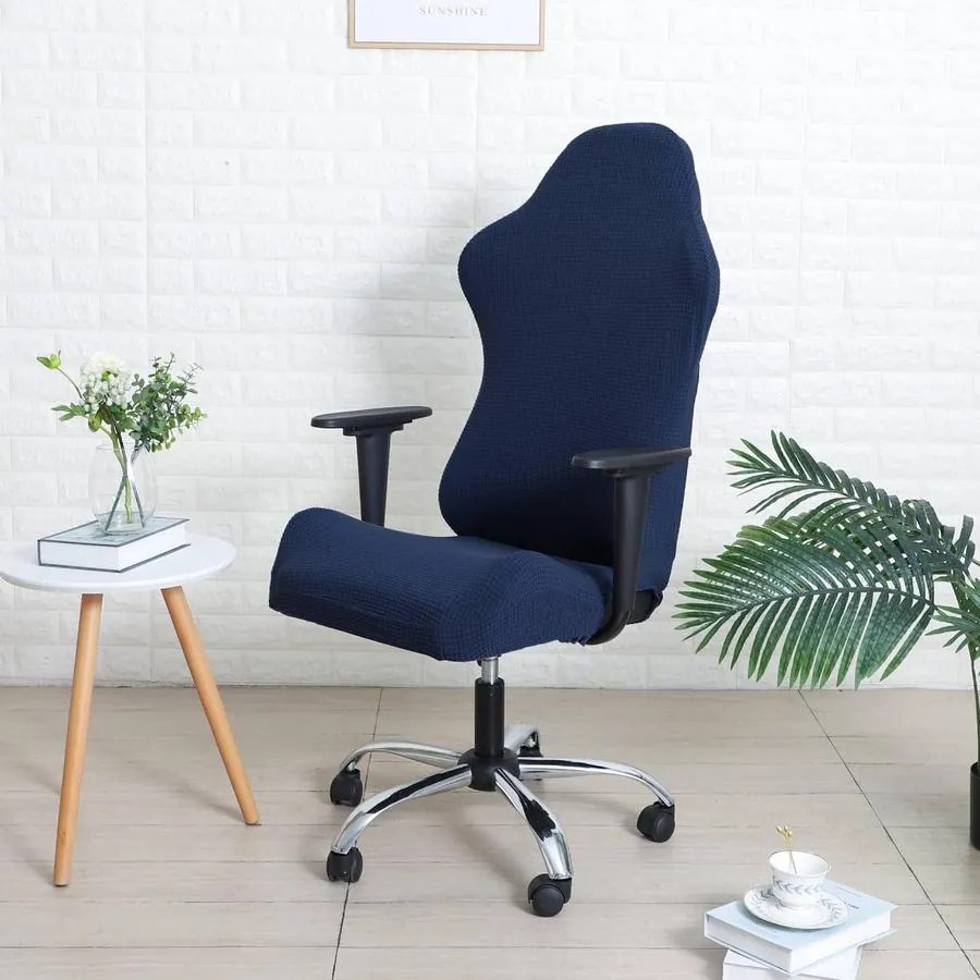 GAMER szék Huzat (enyhén vízlepergető, rugalmas, mosható, sötétkék)