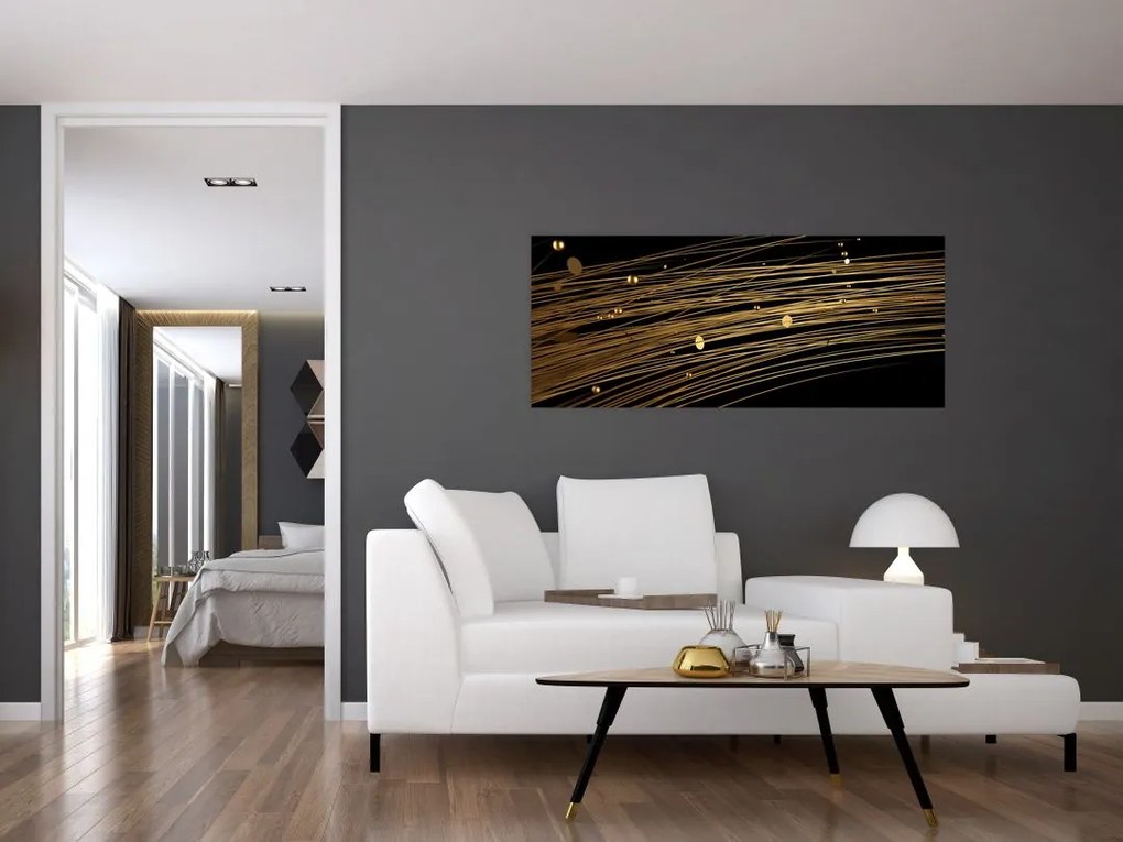 Absztrakt kép (120x50 cm)