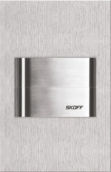 Skoff DUO TANGO SHORT MS-TDU-K-W-1-PL-00-01 Beépíthető lépcsőházi lámpa 1x1,6W/LED 6500K IP66