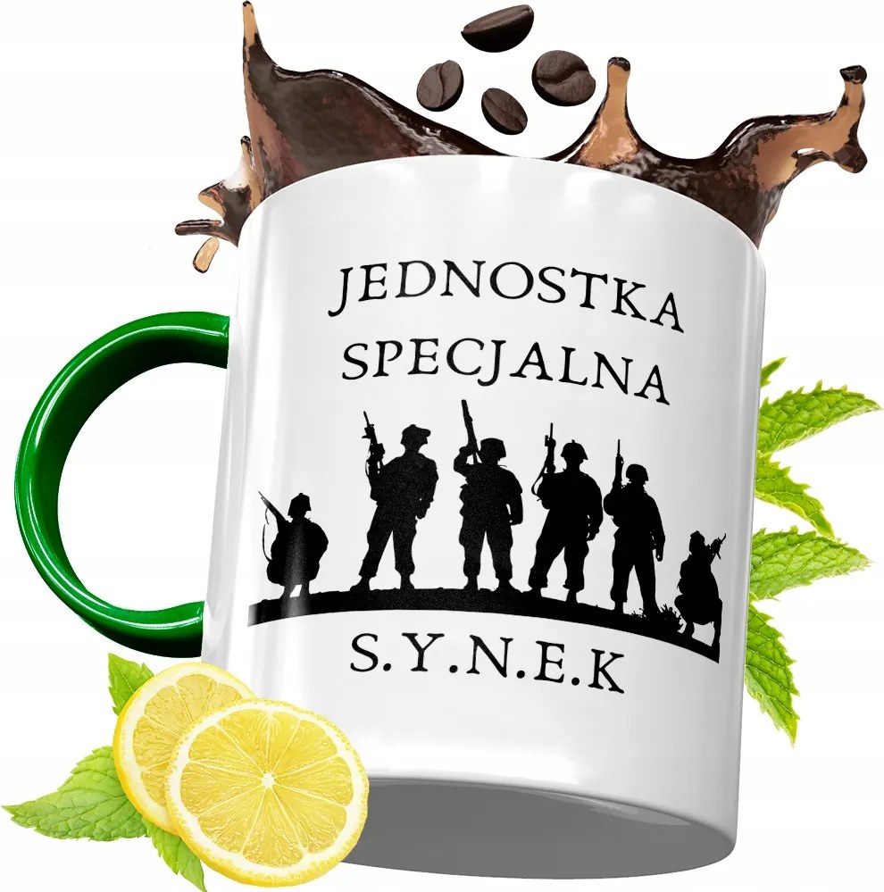 Zöld Bögre Fiúnak Születésnapi Ajándék fényképes nyomtatással