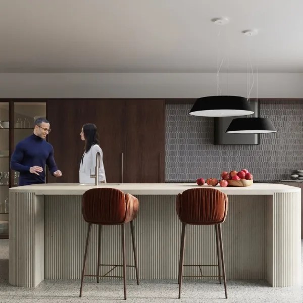 Sollux SL.0766 - Csillár zsinóron VEGA 5xE27/60W/230V á. 60 cm fekete