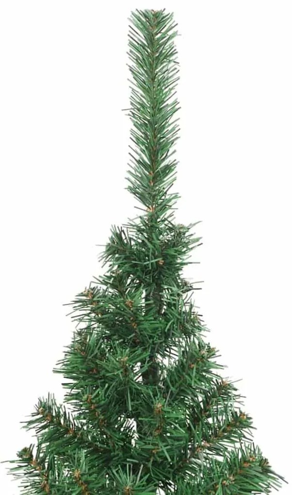 Műfenyő Elővilágított Karácsonyfa 300 LED-del Zöld 240 cm PVC