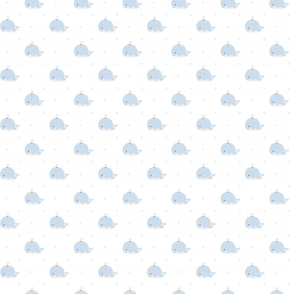 Papír Tapéta A Gyerekek Szobájába, Bálnák